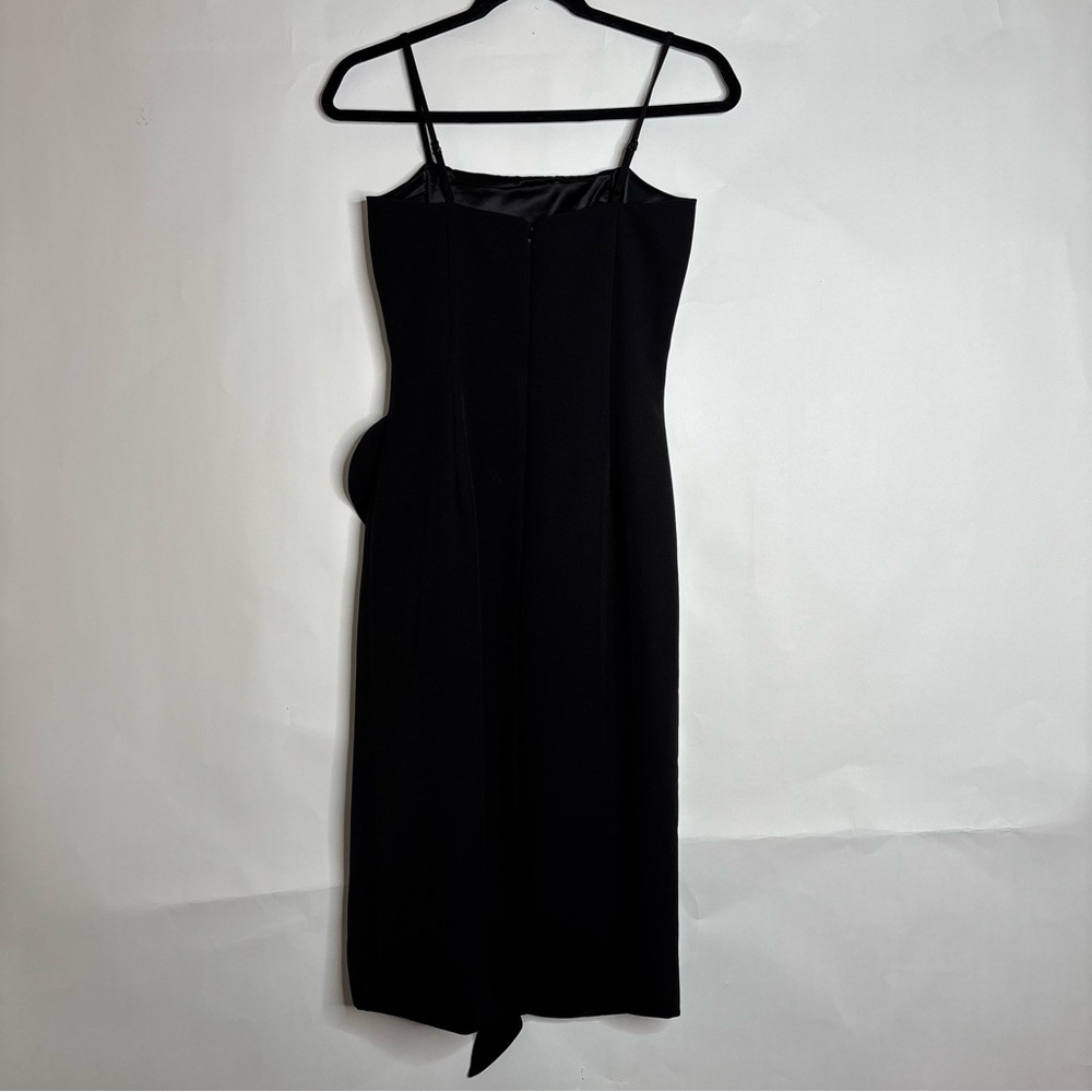 Bardot Carmelle Black Dress Ruffle size 4 - Picture 14 of 16